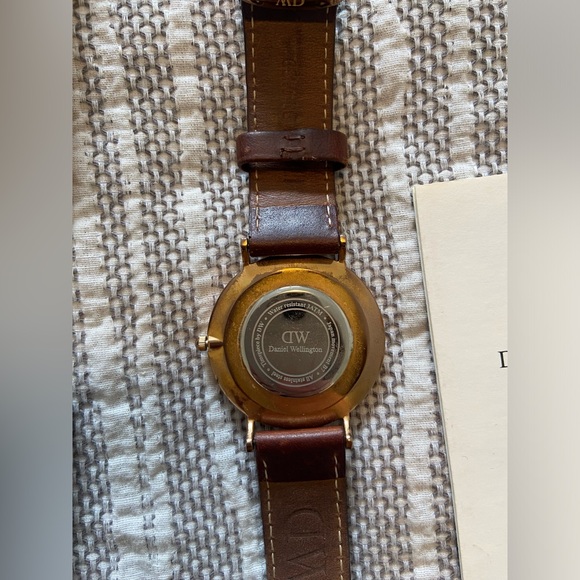 Daniel Wellington Classic 36mm Rose Gold Set Brown Black Leather Glasgow Bundle - Picture 5 of 7